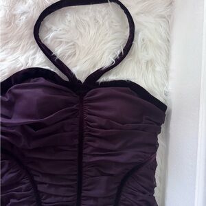 JS Boutique Sweetheart Neckline Bustier Halter Top Fairy Goth Retro Grunge